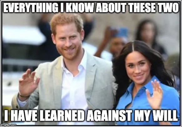 Harry und Meghan müssen im Frühjahr ihre Titel abgeben
😂