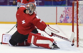 Jonas Hiller liess sich in seinen ersten zwei Partien noch nicht bezwingen.