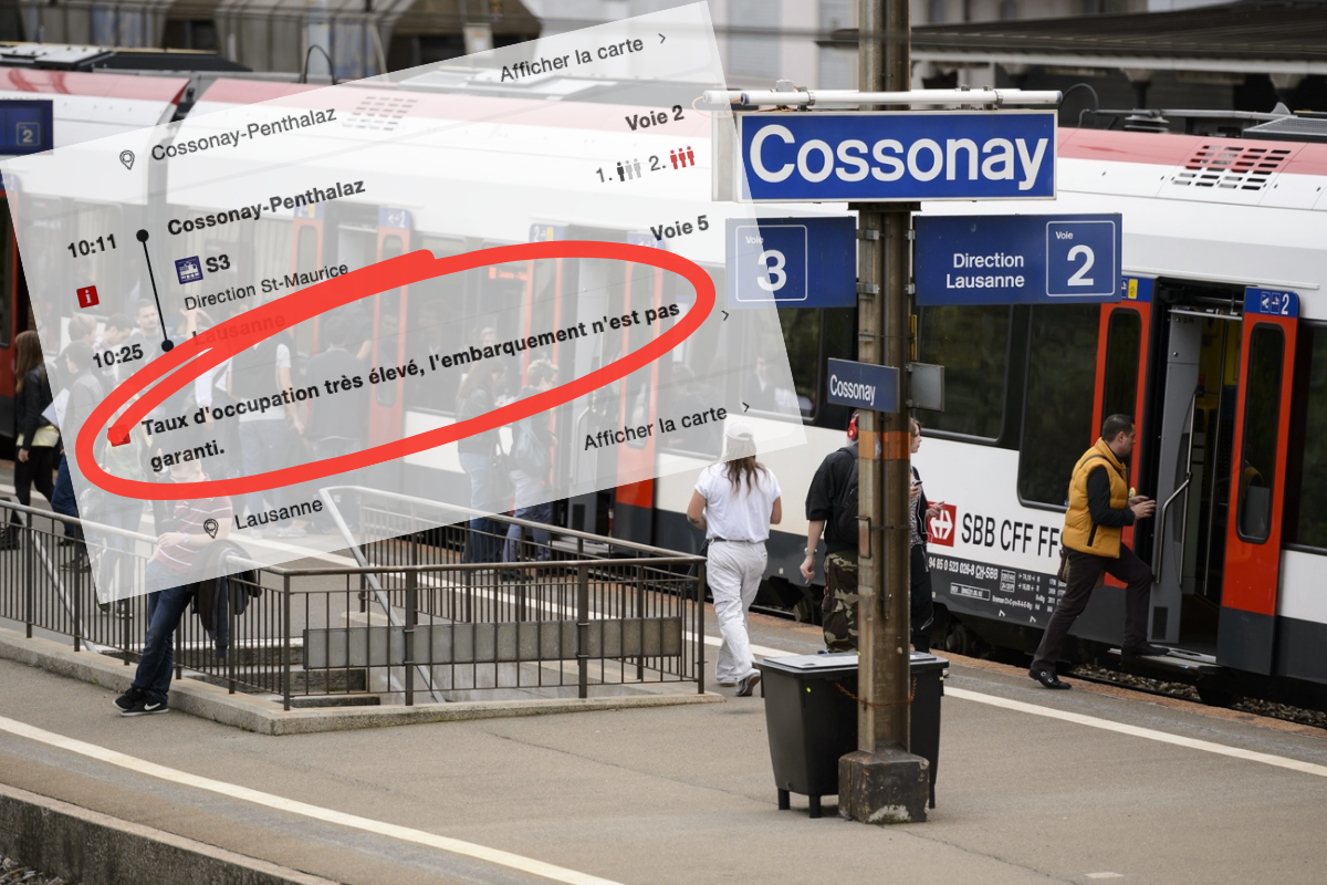 L'app des CFF affichait un avertissement inquiétant ces dernières semaines.