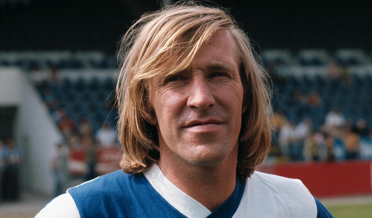 Günter Netzer 1977 in Diensten des GC Zürich.