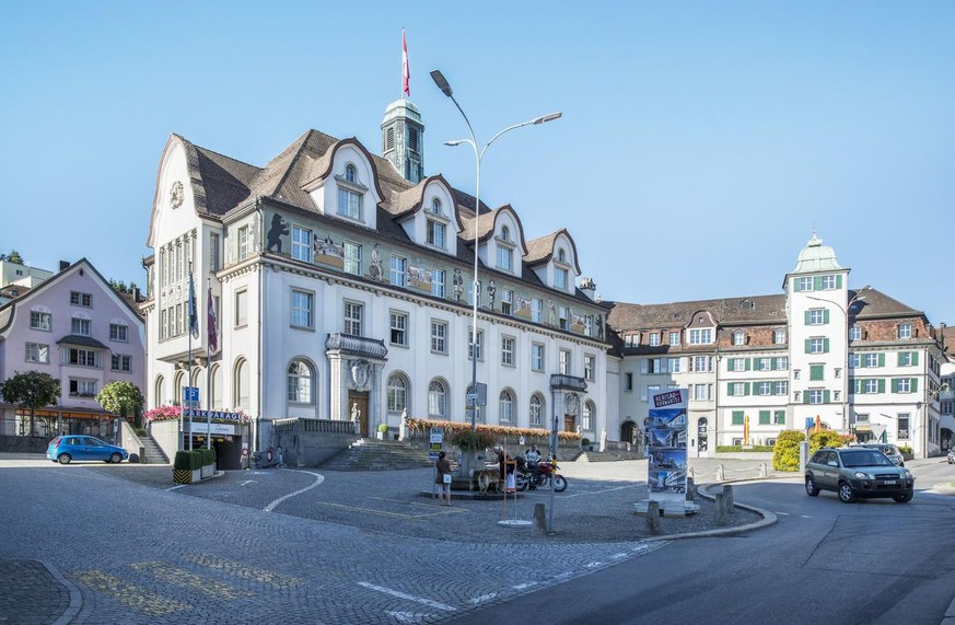 Das Regierungsgebäude in Herisau