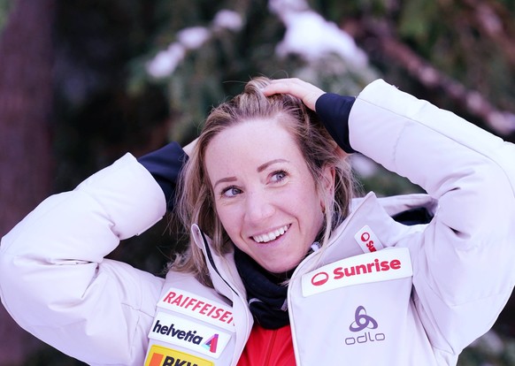 Foto Manuel Geisser 06.11.2023 Swiss Ski Medientag Davos Biathlon Frauen Bild : Elisa Gasparin SUI Aktion Einzelbild *** Photo Manuel Geisser 06 11 2023 Swiss Ski Media Day Davos Biathlon Women Image  ...