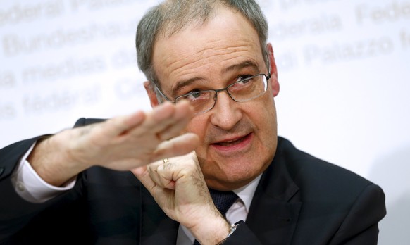 Will die Grenzen dicht machen: SVP-Bundesrat Guy Parmelin.