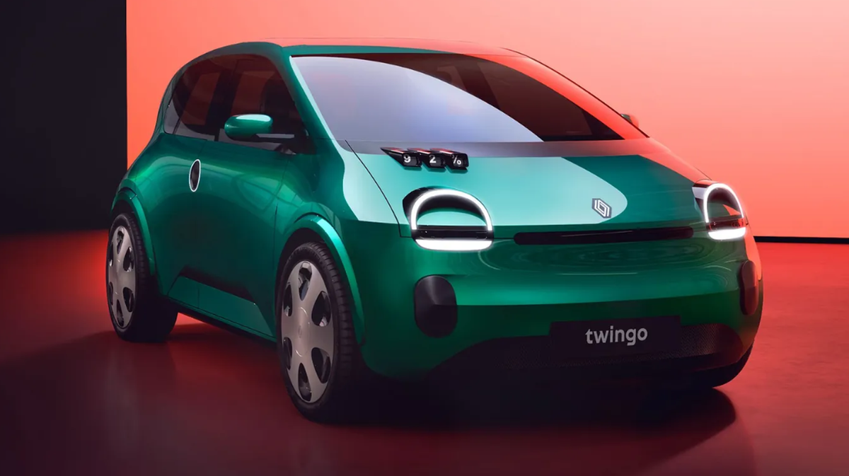 Mit deutlicher Anlehnung an den Ur-Twingo: Der neue Elektro-Twingo, der bislang erst als Prototyp gezeigt wurde.