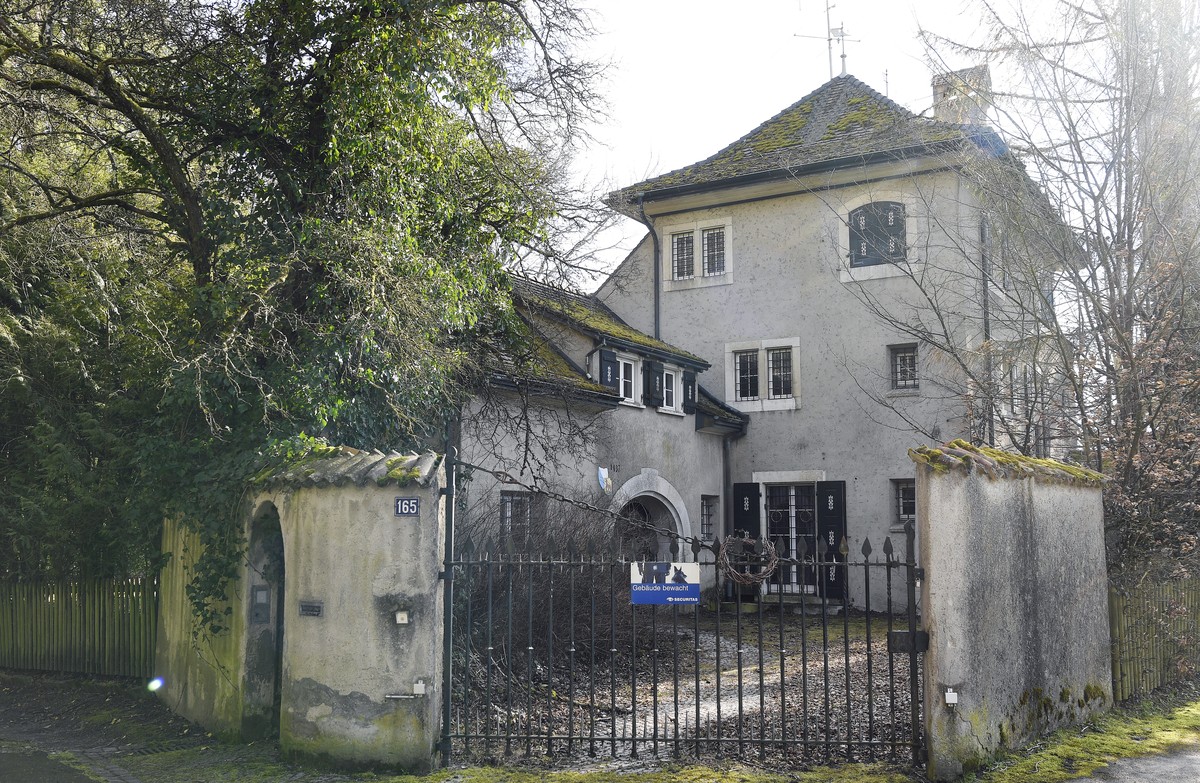 Villa Wolfensberg der Familie Erb in Winterthur am Donnerstag, 20. Februar 2020. Heute kommt eines der letzten Objekte aus der Konkursmasse der Unternehmerfamilie Erb unter den Hammer: Die Villa Wolfe ...