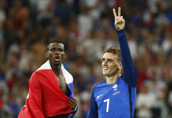 Regisseur Pogba und Vollstrecker Griezmann.