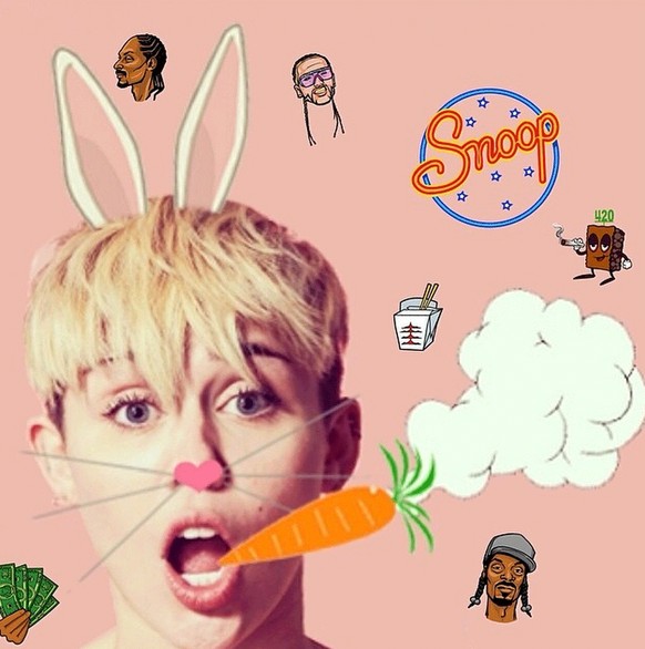 Bunny Miley mit fettem Rübli.