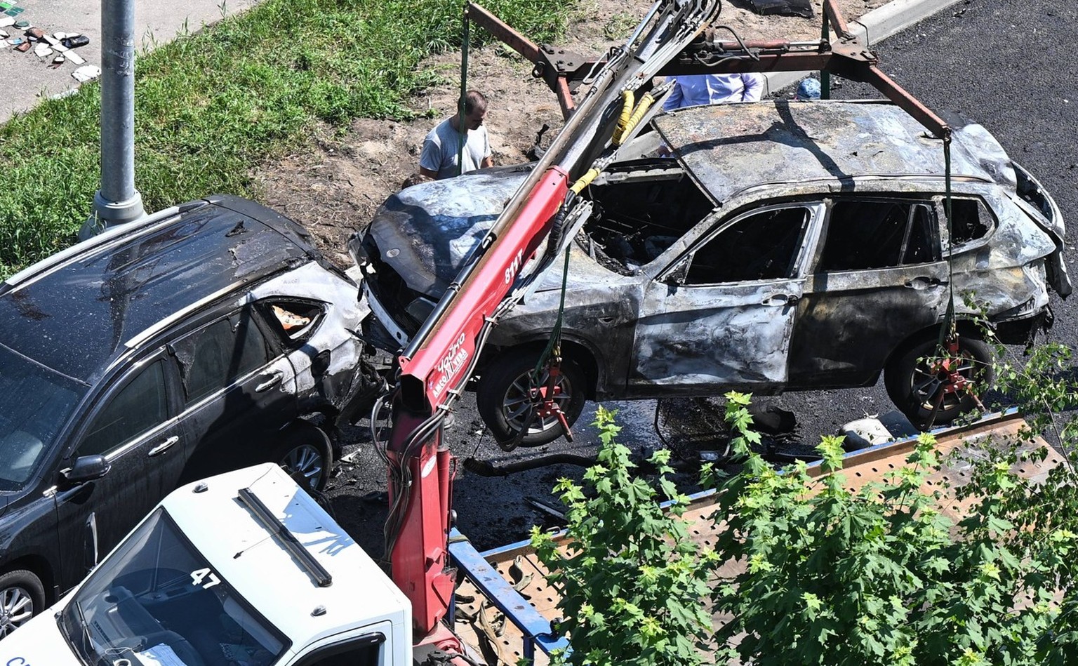 Autobombe bei Moskau tötet russischen General