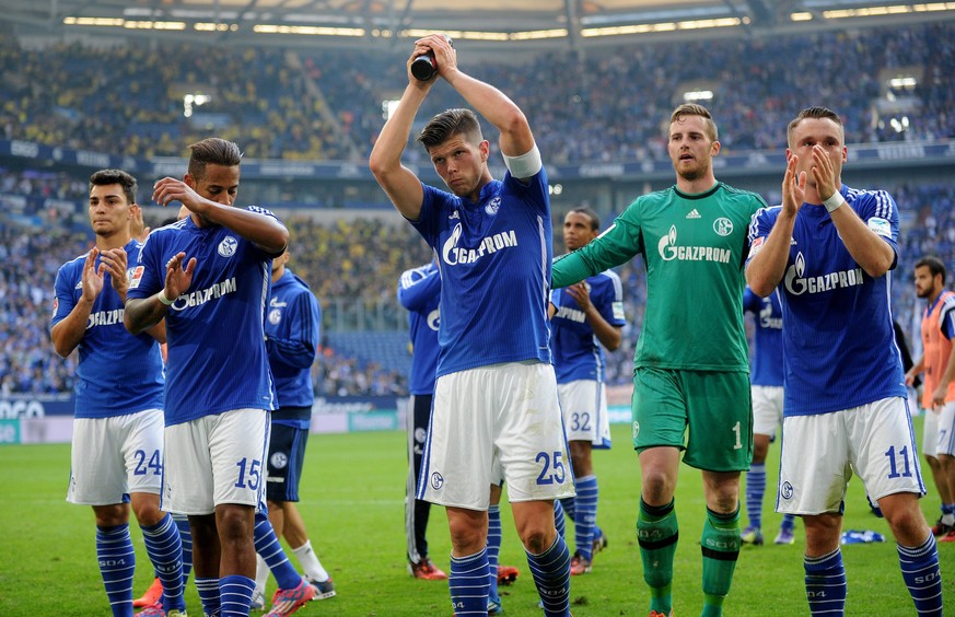Schalke feiert gegen den Erzrivalen Dortmund den ersten Heimsieg der Saison.