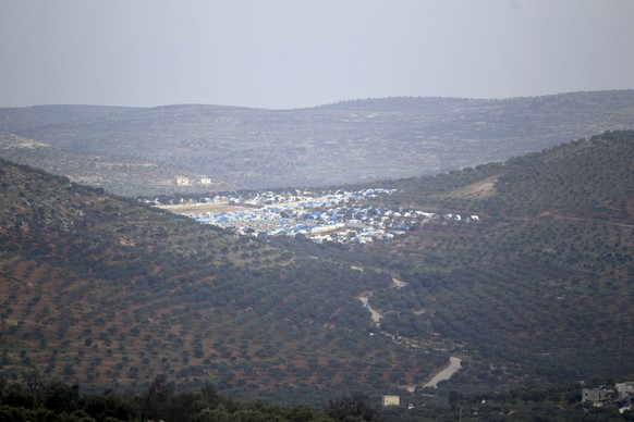 Flüchtlingslager in der syrisch-türkischen Grenzregion.