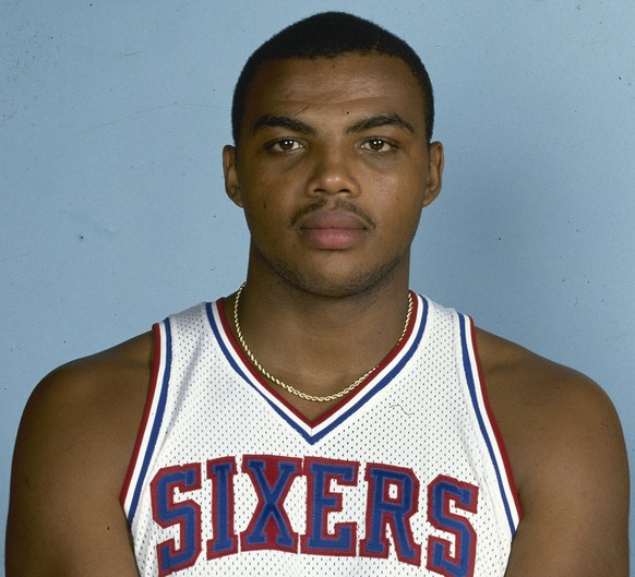Philadelphia 76ers' Charles Barkley is seen, 1984. (AP Photo)
