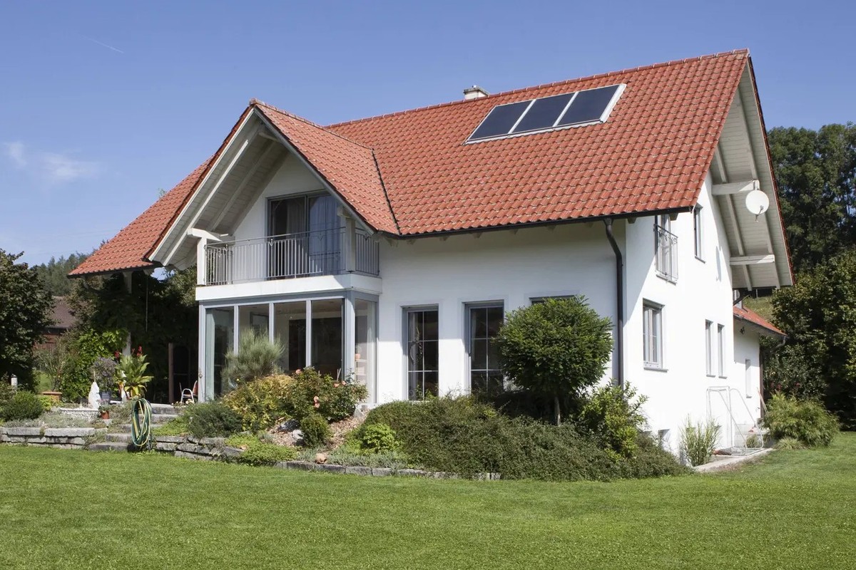 Einfamilienhaus mit Garten