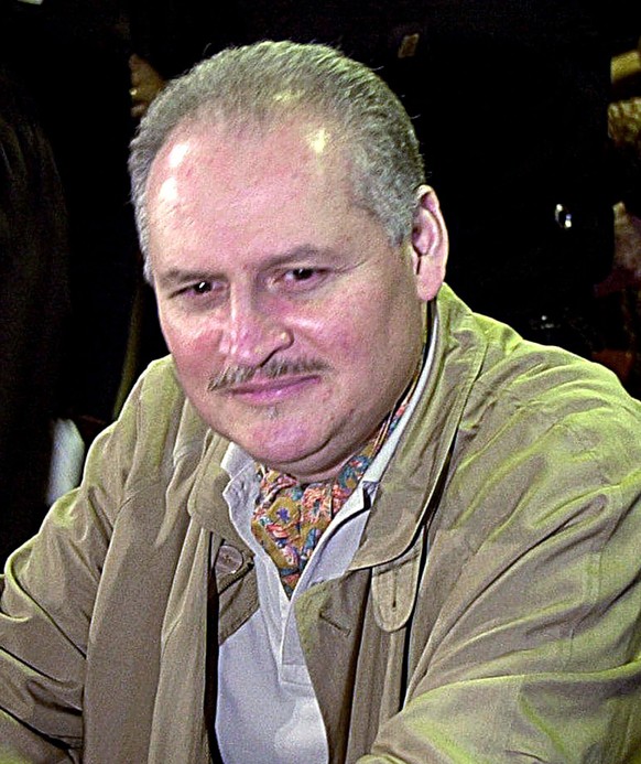 FILE - In this Tuesday, Nov. 28, 2000 file photo, Venezuelan international terrorist Carlos the Jackal whose real name is Ilich Ramirez Sanchez is seated in a Paris courtroom. A French court has found ...