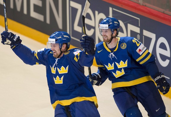 Henrik (l.) und Daniel Sedin.