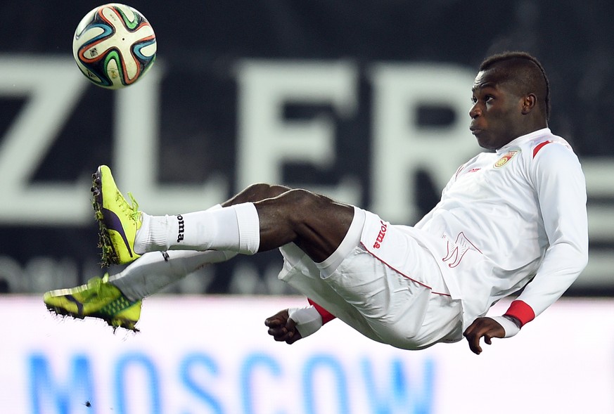 Macht in Russland schwere Zeiten durch: Emmanuel Frimpong.