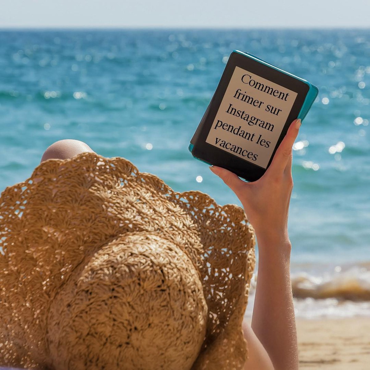 Liseuse, Livre, Honte, Vacances