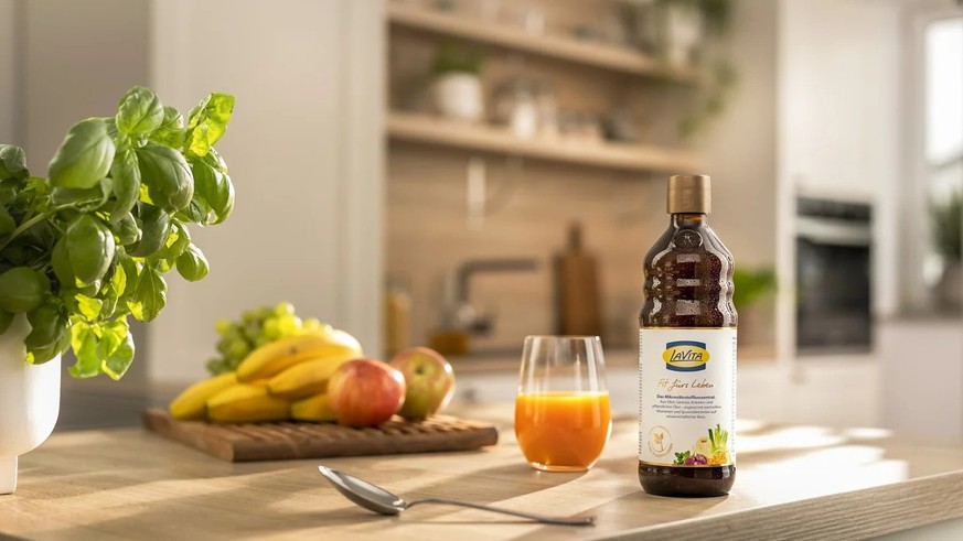 LaVita wird direkt vom Hersteller vertrieben und lässt sich mit Wasser unkompliziert in den Alltag integrieren.