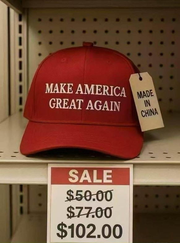 «Trump 2028»-Kappe befeuert Spekulationen über dritte Amtszeit\nVon wegen ...