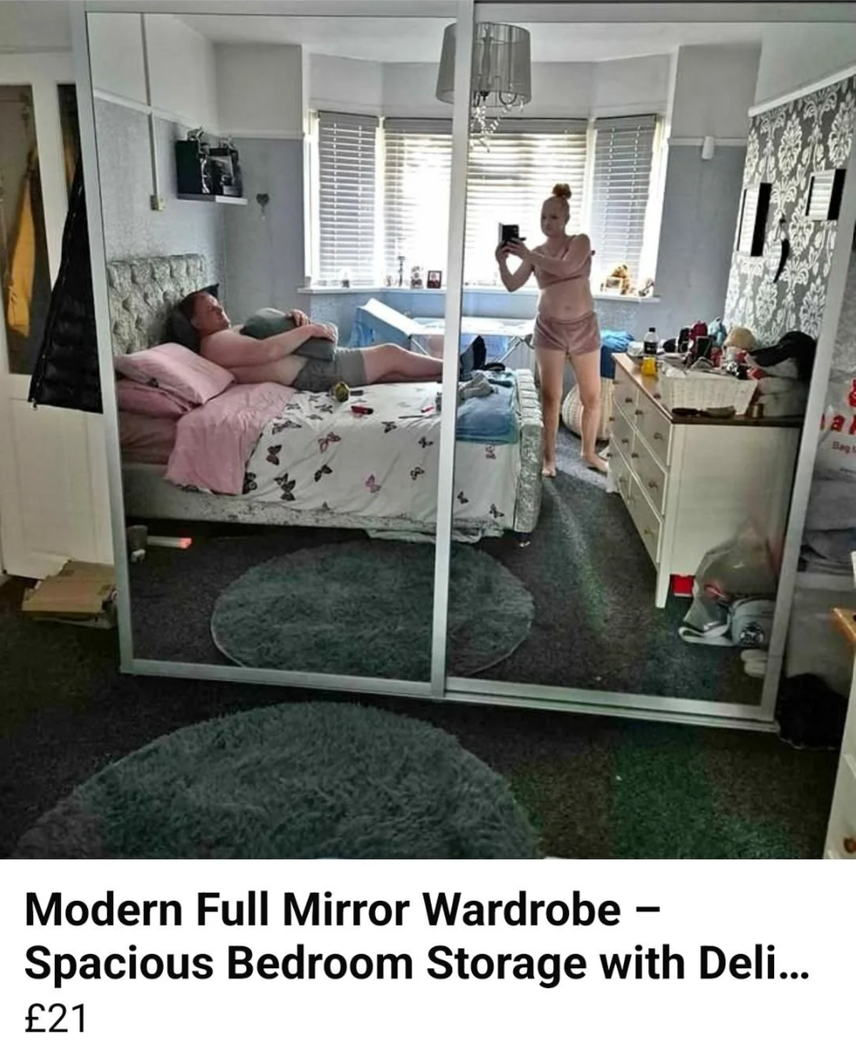 Lustige Spiegelbilder