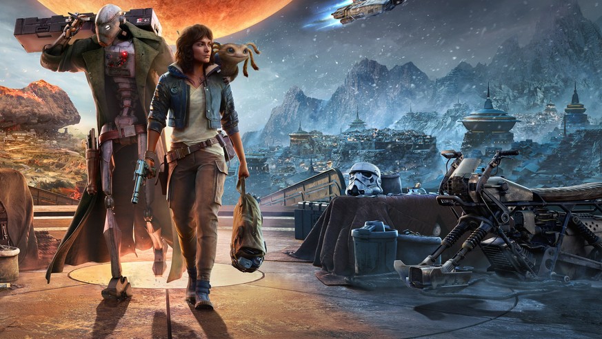 «Star Wars Outlaws» erscheint voraussichtlich 2024 für PS5, Xbox Series X|S und PC.