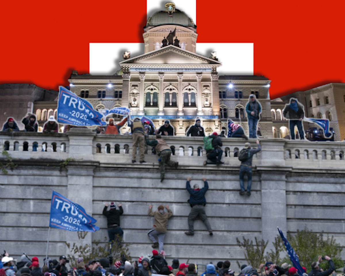 kapitol washington, sturz, bern, bundeshaus, parlament, umsturz, capitol, d.c., mob, wäre das auch in der schweiz möglich?
