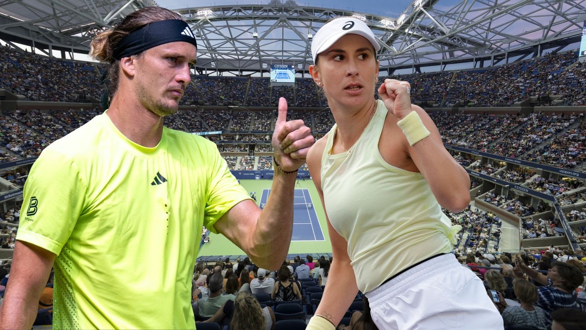 Alexander Zverev et Belinda Bencic vont jouer ensemble lors du double mixte de l'US Open.