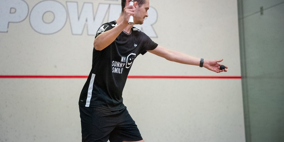 Der Squash-Lokalmatador Jakob Känel wird in Kehrsatz ebenfalls an den Start gehen.