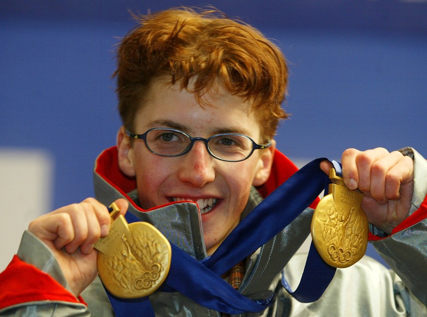 10.02.2002: Simon Ammann, der voll geile Harry Potter der Lüfte, wird Olympiasieger