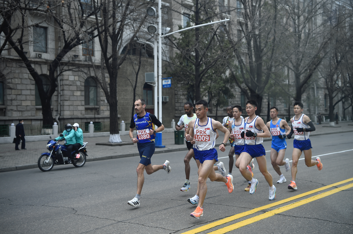 Voici à quoi ressemble un marathon en Corée du nord
