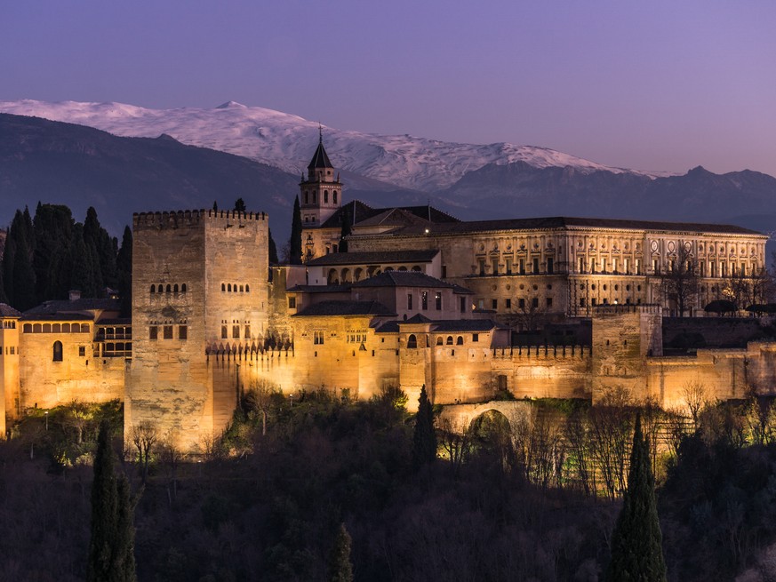 Alhambra, Granada, Spanien