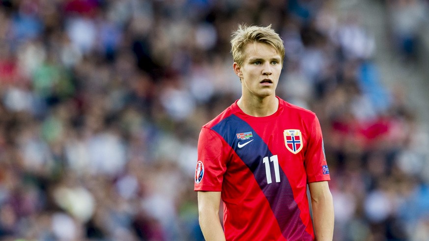 Das 16-jährige Supertalent Martin Ödegaard spielte in der EM-Quali drei Mal durch, kam bei Norwegens letzten beiden Siegen jedoch nicht zum Einsatz.