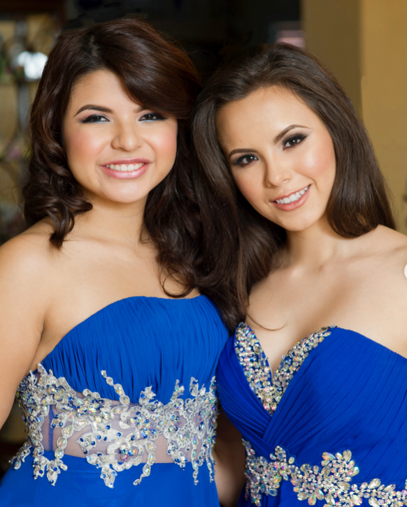 Die beiden Töchter Christina und Catherine von Henry Cuellar.