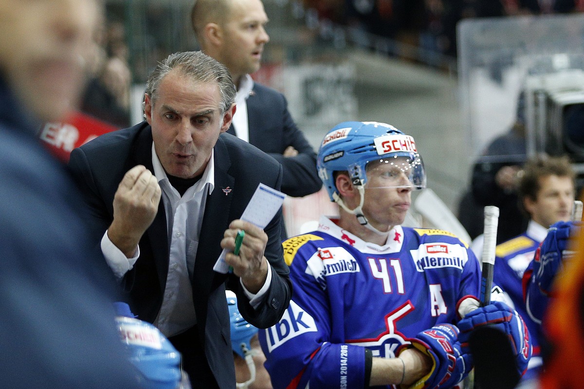 Wie lange noch? Trainer Hollenstein sass in Kloten auch schon fester im Sattel.