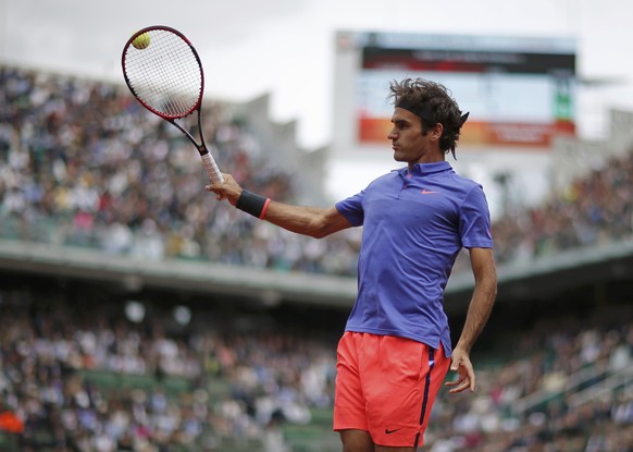 Ob Federer wie hier in Paris spielen kann, lässt er noch offen.