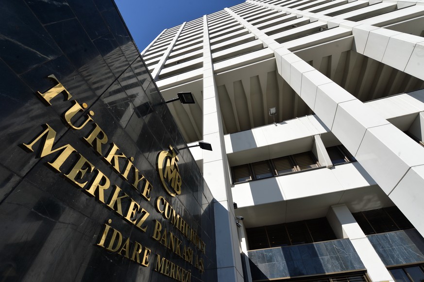 epa06949264 A general view from The Turkish central bank in Ankara, Turkey, 14 August 2018. The Turkish central bank on 13 August 2018 said it was closely monitoring the lira&#039;s performance and se ...