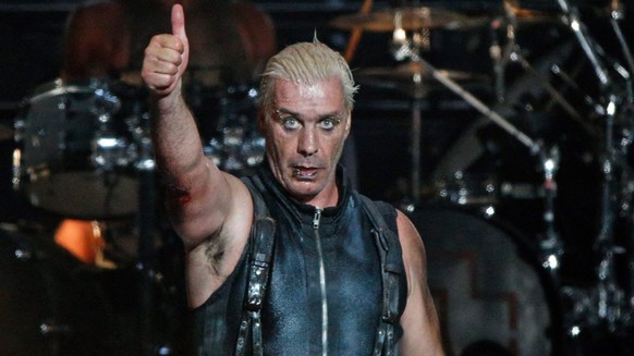 Er polarisiert mit seiner Band immer mal wieder: Rammstein-Frontmann Till Lindemann. (Archivbild)