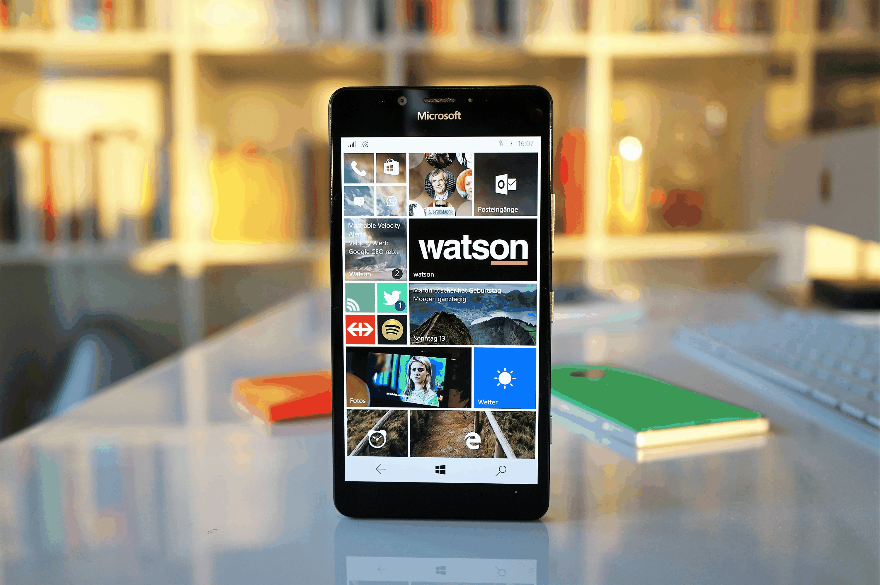 Das ist es also: Das Lumia 950 von Microsoft. Ich konnte es zwei Wochen lang testen.