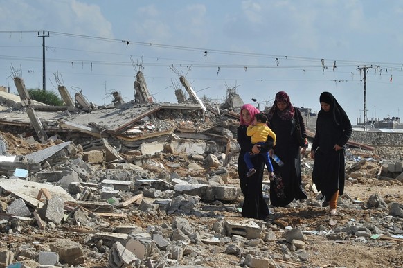 Von der ägyptischen Armee zerstört: Häuser in Rafah.