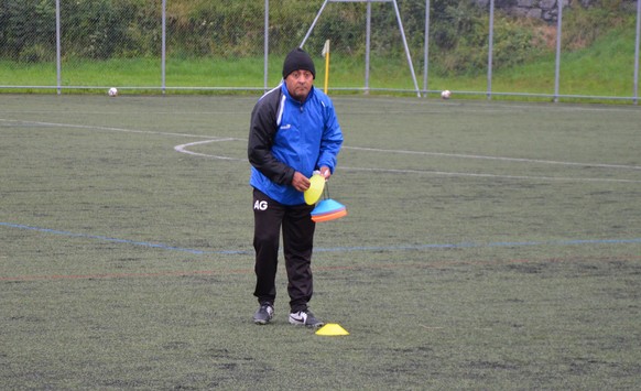 Antonio dos Reis:&nbsp;Der portugiesische Trainer ist mit Leib und Seele bei der Sache.