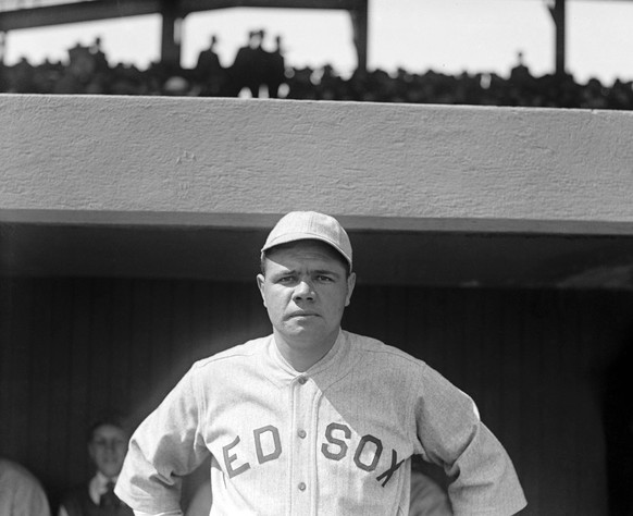 Babe Ruth, 1919 Courtesy Everett Collection PUBLICATIONxINxGERxSUIxAUTxONLY Copyright: xCourtesyxEverettxCollectionx PCDBARU EC003