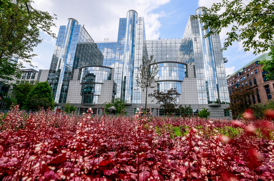 epa07553695 A general view of the European Parliament in Brussels, Belgium, 07 May 2019. The European Union parliamentary elections will take place from 23 - 26 May 2019. EPA/STEPHANIE LECOCQ