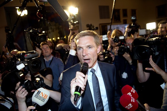 Rechtspopulistische Wahlsieger: Parteichef Thulesen Dahl.