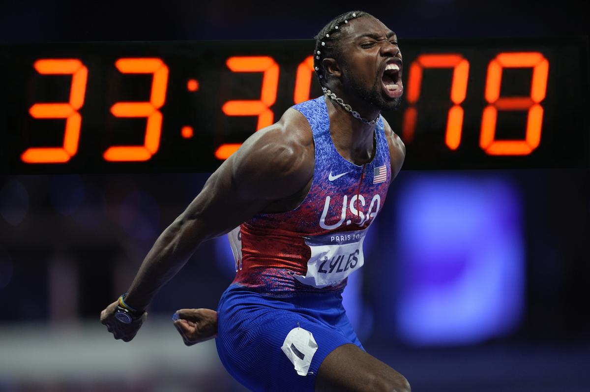 Noah Lyles a gagné pour cinq millièmes de secondes. Un coup du destin.
