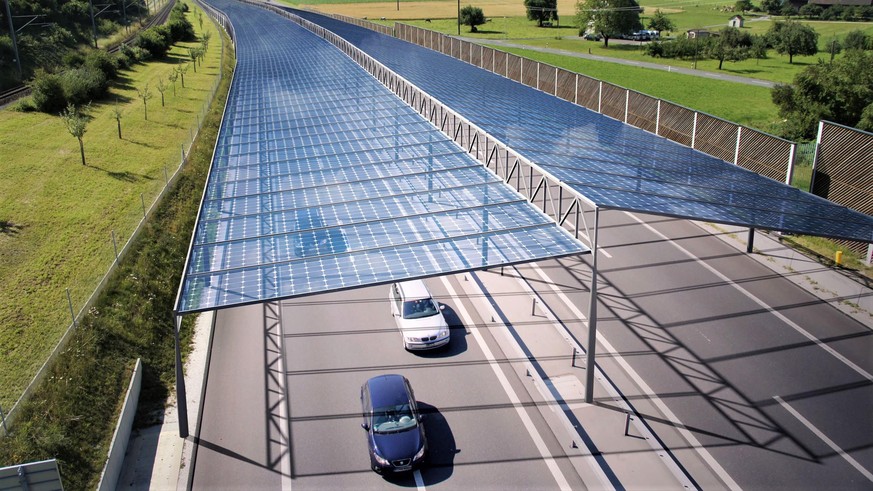 Solar Highway Die Schweiz Forscht An Der Autobahn Der Zukunft Watson