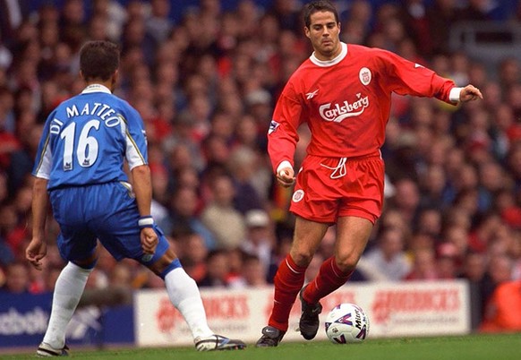 ... Jamie Redknapp. Der 41-jährige Englämder spielte zwischen 1991 und 2002 für Liverpool und absolvierte dort 239 Ligaspiele. Er lief auch 17 Mal für die englische Nationalmannschaft auf.