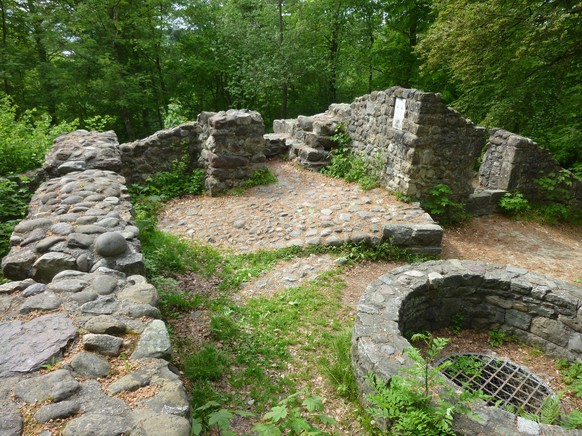 Burgruine Wulp Küsnachter Tobel