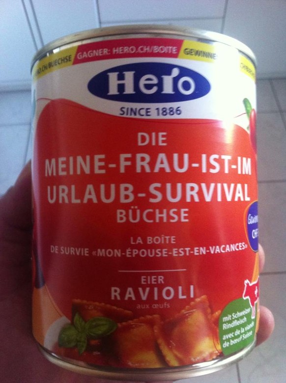 Schweiz im Ravioli-Rausch: Migros fährt die Konserven-Produktion hoch
Ich habe noch genügend Vorrat an Raviolis aus besseren Zeiten.