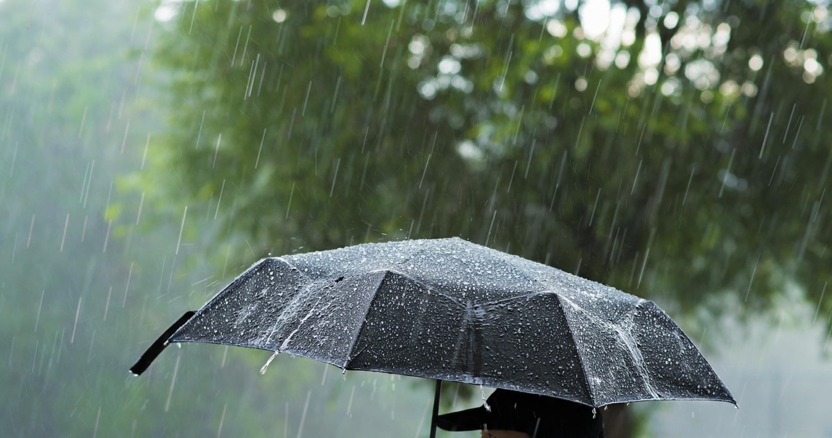 Am kommenden Wochenende wird der Regenschirm wohl unser stetiger Begleiter sein.