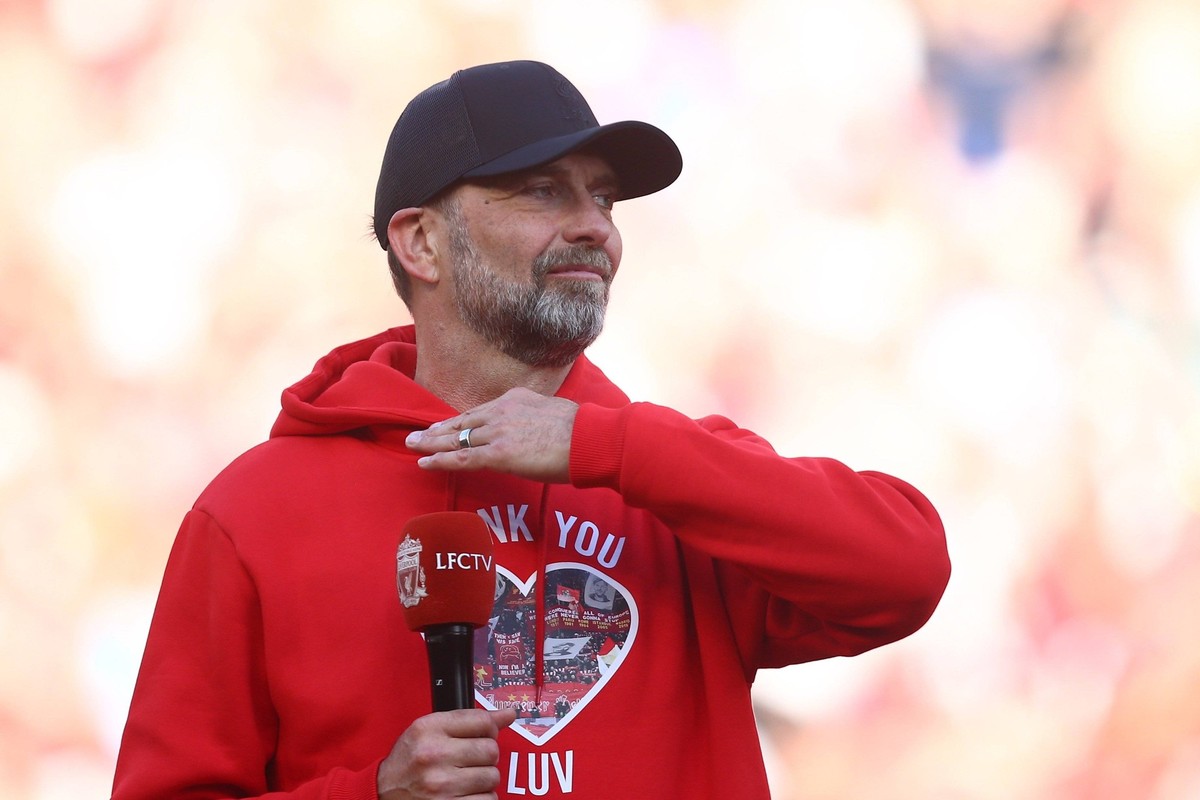Jurgen Klopp, manager of Liverpool Liverpool v Wolverhampton Wanderers, Premier League, Football, Anfield, Liverpool, UK - 19 May 2024 EDITORIAL USE ONLY No use with unauthorised audio, video, data, f ...