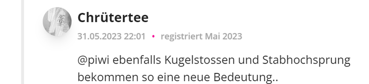 Kommentare zu den Sex-Weltmeisterschaften in Schweden.